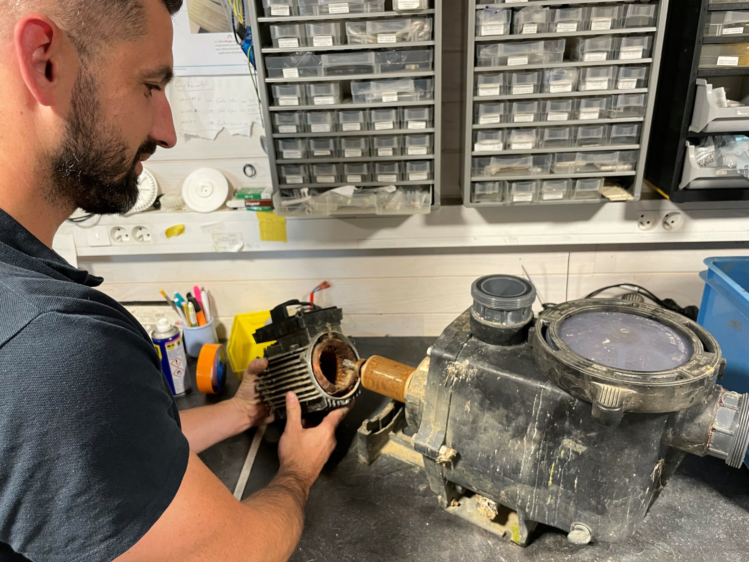 Repairing your pumps in the workshop of your Eau et Technique 82 store