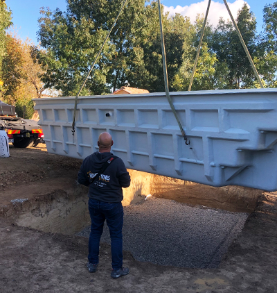 Eau et Technique 82 - Livraison et installation d'une piscine coque à Montauban